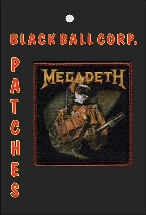 Megadeth Embroidered Sew On Patch - Image 2