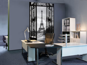 Paris Eiffel Tower Gates Giant Photographic Print - Image 2