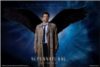 Supernatural Castiel Wings Poster