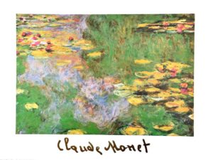 Claude Monet - The Water Lilies Pond Art Print