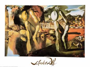 Salvador Dali - The Metamorphosis Of Narcissus Art Print
