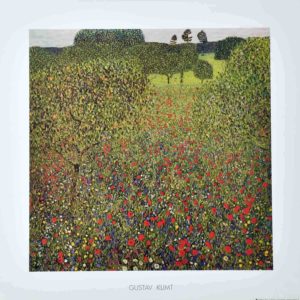 Gustav Klimt - Field of Poppies
