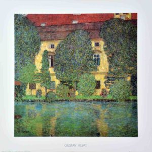 Gustav Klimt - Kammer Castle At Attersee I Art Print