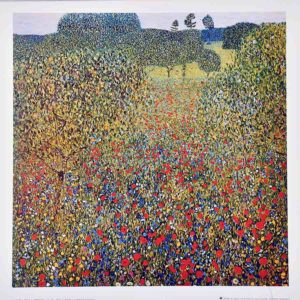 Gustav Klimt - Field of Poppies