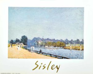 Alfred Sisley - The Road from Hampton Court