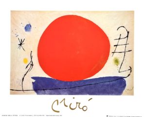 Joan Miro - Untitled, 1967 Art Print