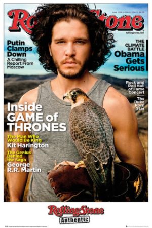 Rolling Stone Cover Kit Harington Game of Thrones Poster