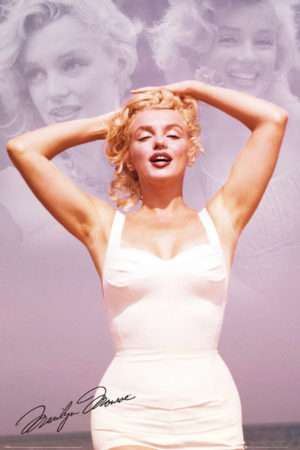 Marilyn Monroe Collage Poster