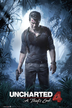 Uncharted 4 A Thief's End (Published 2015, some wear)