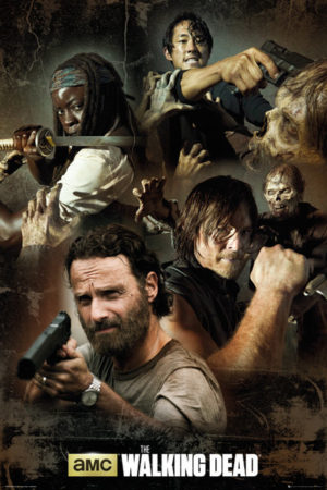 The Walking Dead Collage Poster
