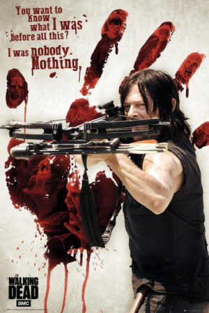 The Walking Dead Daryl Bloody Hand