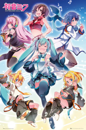 Hatsune Miku Group Poster