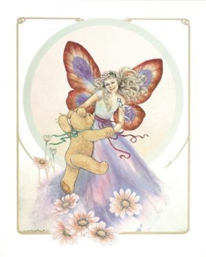 Joy Scherger - Fairy Waltzing with Daisies Mini Poster