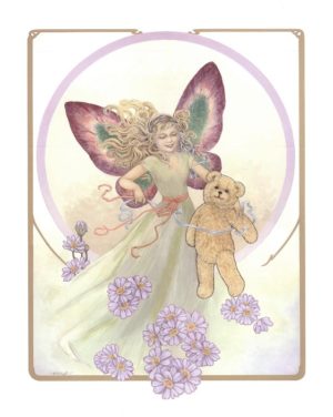 Joy Scherger - Fairy and Teddy Mini Poster