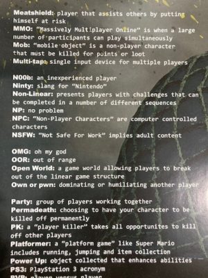 Gamer Speak World of Acronyms and Jargon - Image 5