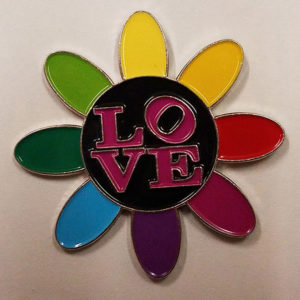 Love Hat Pin