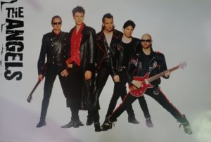 The Angels Red And Black Poster
