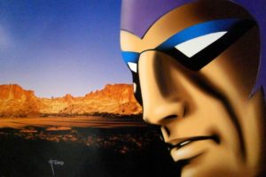 Glenn Ford - The Phantom Landscape Poster (Published 1995, some wear)