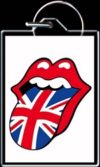 The Rolling Stones Union Jack Keyring