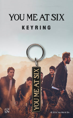 You Me At Six Logo Keyring