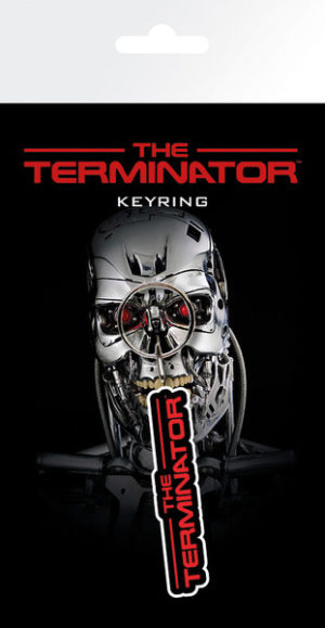 The Terminator Logo Keyring