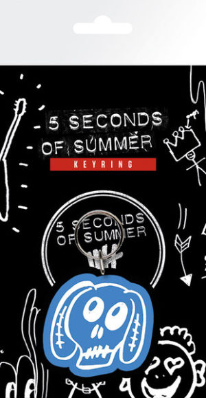 Five Seconds of Summer 5SOS Blue Dog Keyring