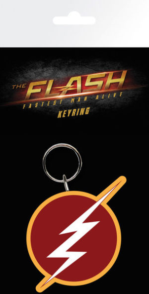 DC Comics The Flash Logo Keyring