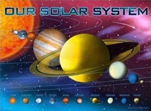 Solar System Large 3D Lenticular Poster - Image 2