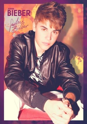 Justin Bieber Pin Up Large 3D Lenticular Poster