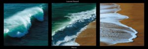 Waves Triptych by Laurent Pinsard Photographic Print