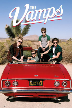 The Vamps Car Poster