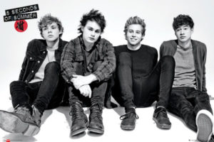 Five Seconds of Summer 5SOS Sit Poster