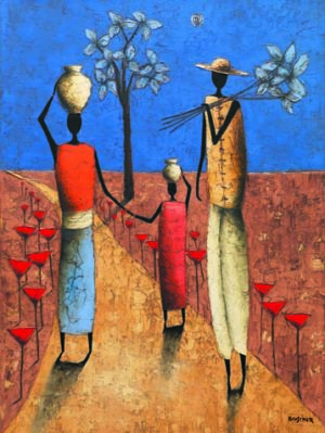 Michel Rausher - The Family Art Print