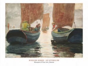 Winslow Homer - An Afterglow Art Print