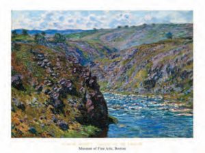 Claude Monet - Valley Of The Creuse Art Print