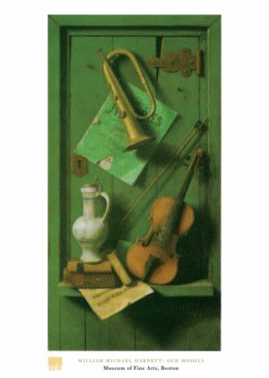William Harnett - Old Models Art Print