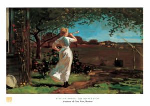 Winslow Homer - The Dinner Horn Art Print
