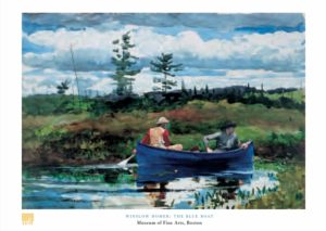 Winslow Homer - The Blue Boat Art Print