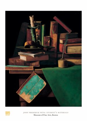 John F. Peto - Student's Material Art Print