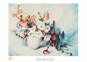 Mabel Julian - Petunias Art Print