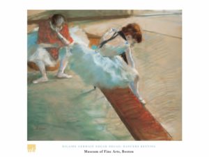 Edgar Degas - Dancers Resting Art Print