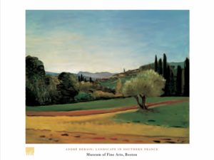 Andre Derain - Landscape In Southern France Art Print