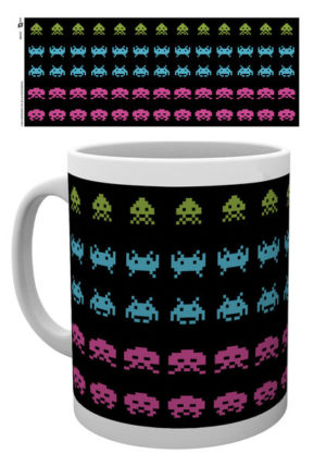Space Invaders Wrap Mug