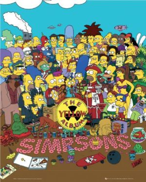 The Simpsons Yellow Album Mini Poster