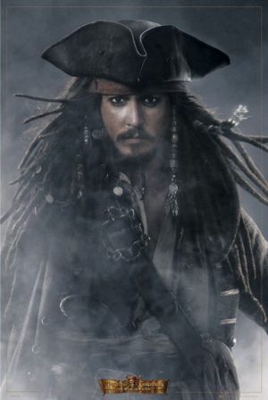 Pirates of the Caribbean At World's End Captain Jack Mini Poster