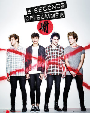 Five Seconds of Summer 5SOS Album Cover Mini Poster