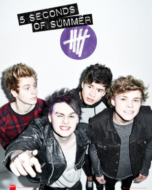 Five Seconds of Summer 5SOS Single Cover Mini Poster