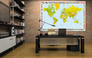 Map Of The World Giant Art Print - Image 2
