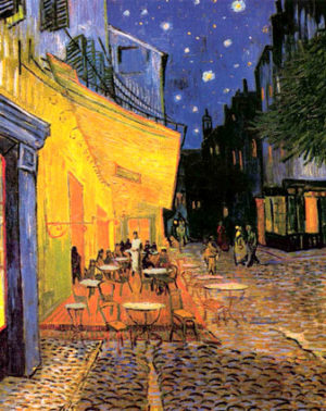 Vincent Van Gogh - Café Terrace At Night Art Print