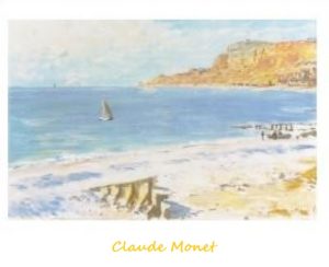 Claude Monet - The Harbour at Sainte-Adresse Art Print